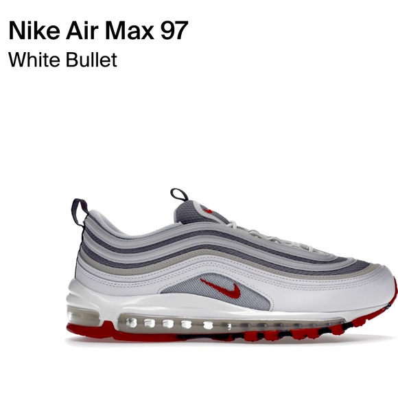 Nike Air Max 97 White Bullet 9.5 - Picture 1 of 5